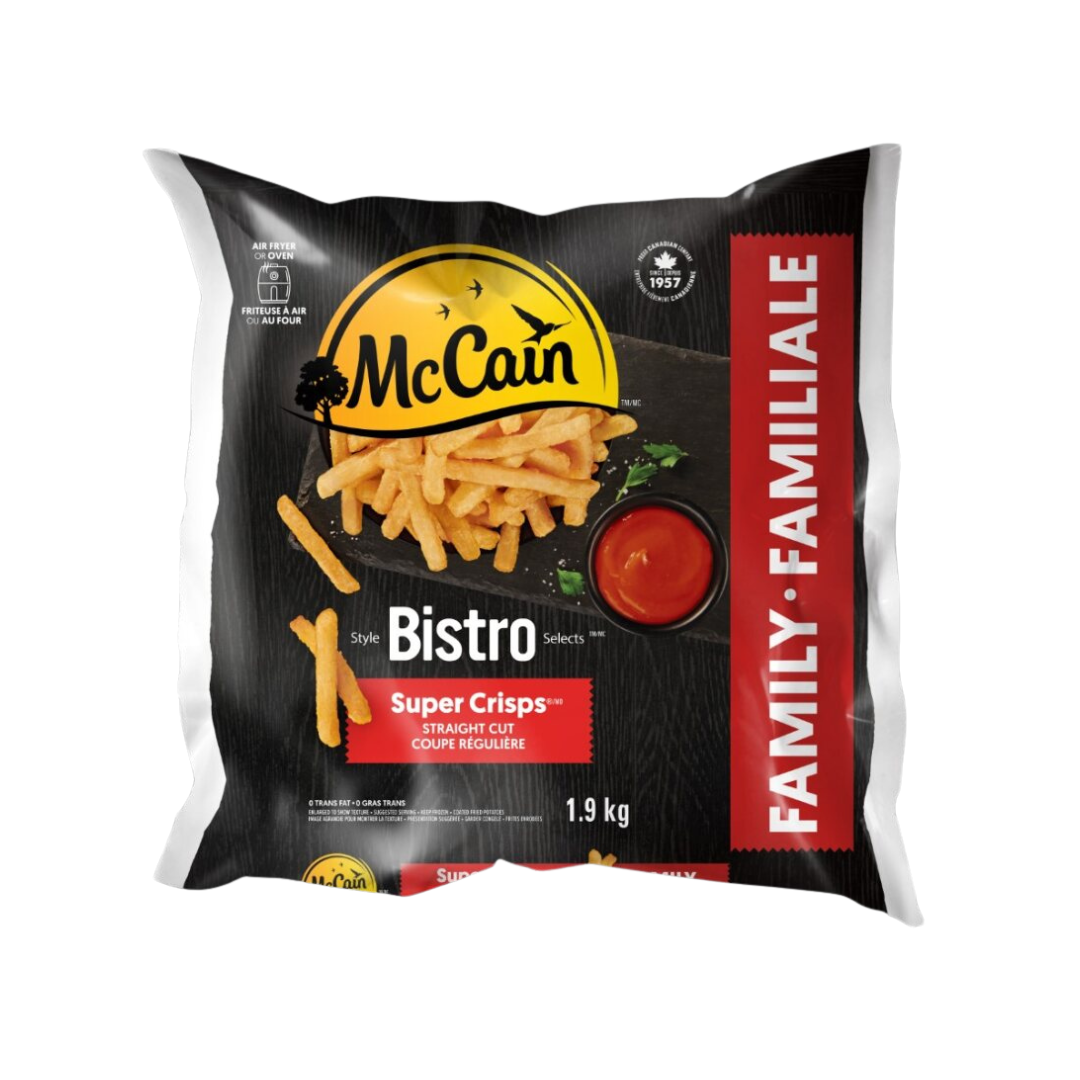 Extra Crispy Crinkle Cut Fries - Frozen vegetable | Mayrand
